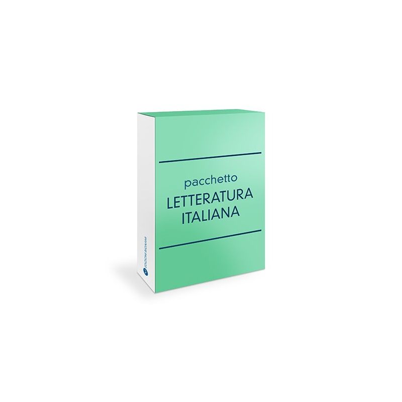 Raccolta di 5 opere di letteratura. Letteratura italiana